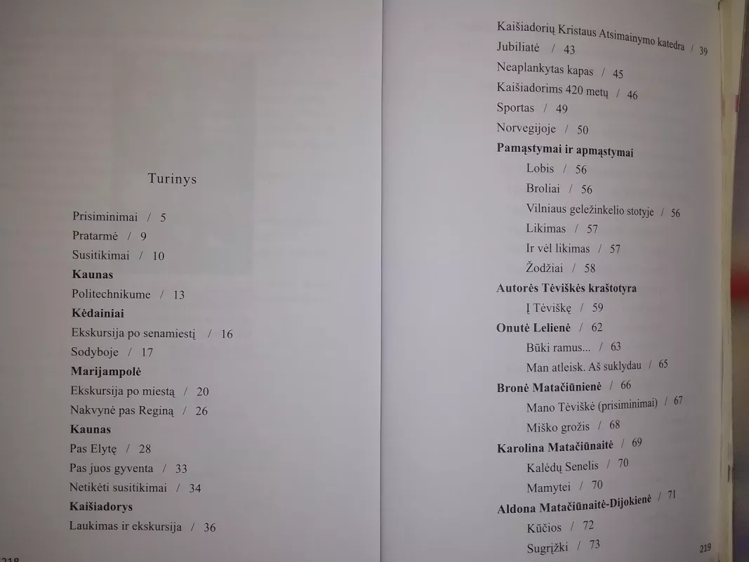 Mokslo draugų susitikimai - Aldona Matačiūnaitė-Dijokienė, knyga 5