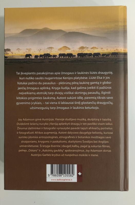 Gimusi laisva - Joy Adamson, knyga 2