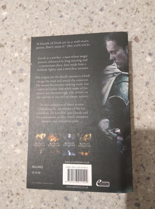 Sword of Destiny - Andrzej Sapkowski, knyga 2