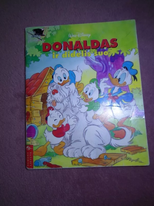 Donaldas ir didelis šuo - Walt Disney, knyga