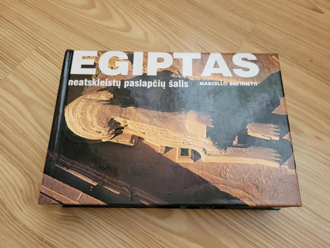Egiptas: neatskleistų paslapčių šalis - Marcello Bertinetti, knyga 3