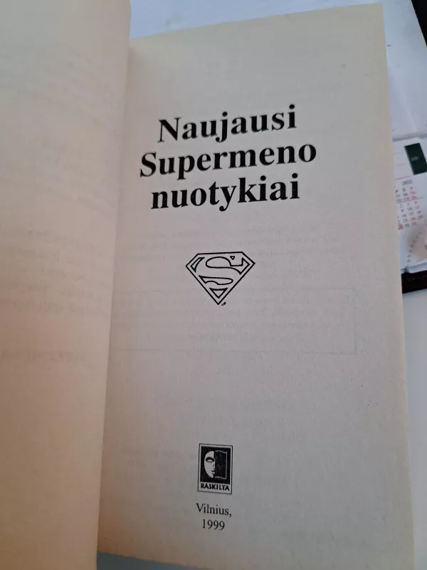 Naujausi Supermeno nuotykiai - David Gibbins, knyga 2