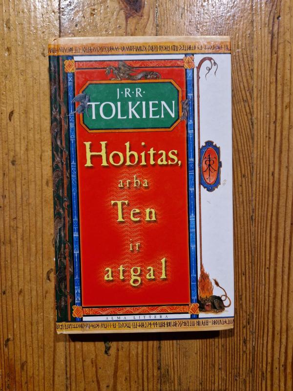 Hobitas, arba Ten ir atgal - J. R. R. Tolkien, knyga