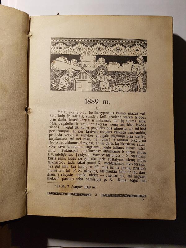 Vinco Kudirkos raštai I-VI - J. Gabrys, knyga 3