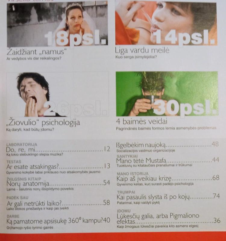 Psichologija Tau, 2008 m., Nr. 5 - Autorių Kolektyvas, knyga 3