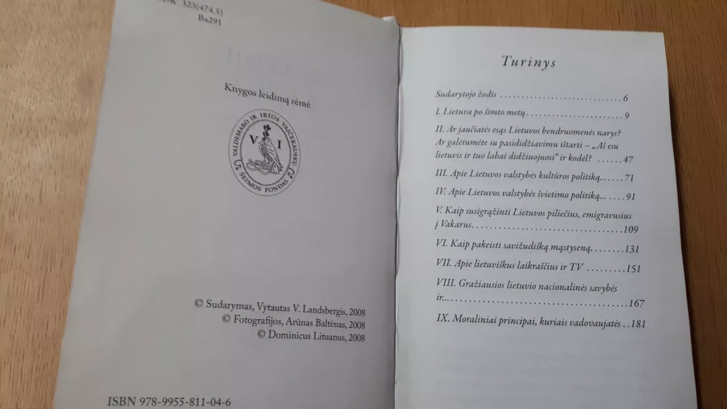 Baltoji knyga - Vytautas Landsbergis, knyga 2