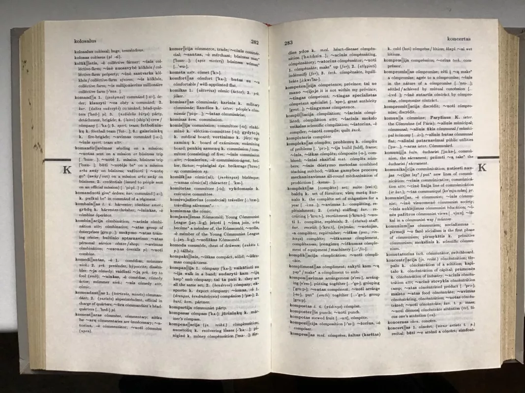 Lietuvių-anglų kalbų žodynas - Bronius Piesarskas, knyga 3