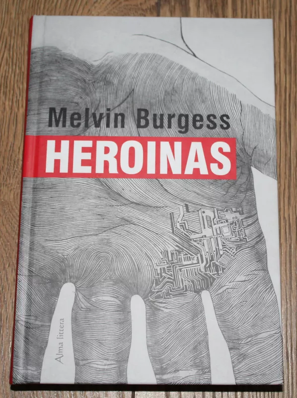 Heroinas - Melvinas Burgesas, knyga