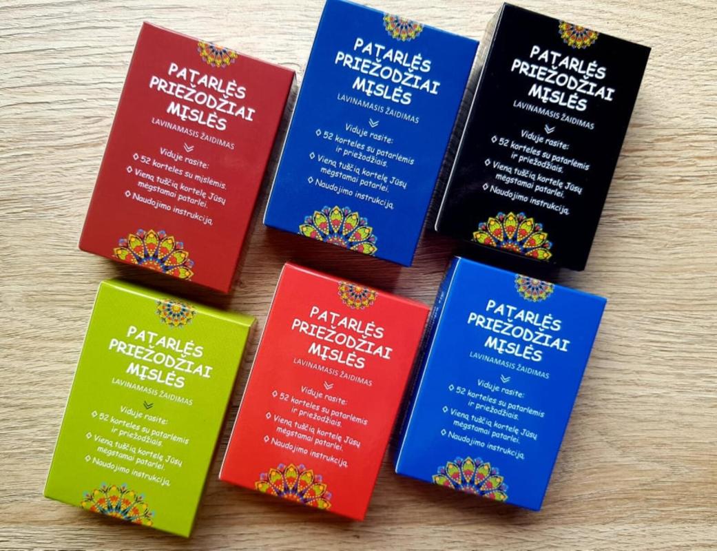 PATARLĖS - edukacinės lavinamosios kortelės - Autorių Kolektyvas, knyga 4