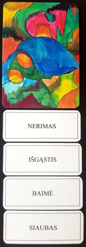 SENSE - emocijų ir jausmų kortos - Reda Slavinskaitė, knyga 2