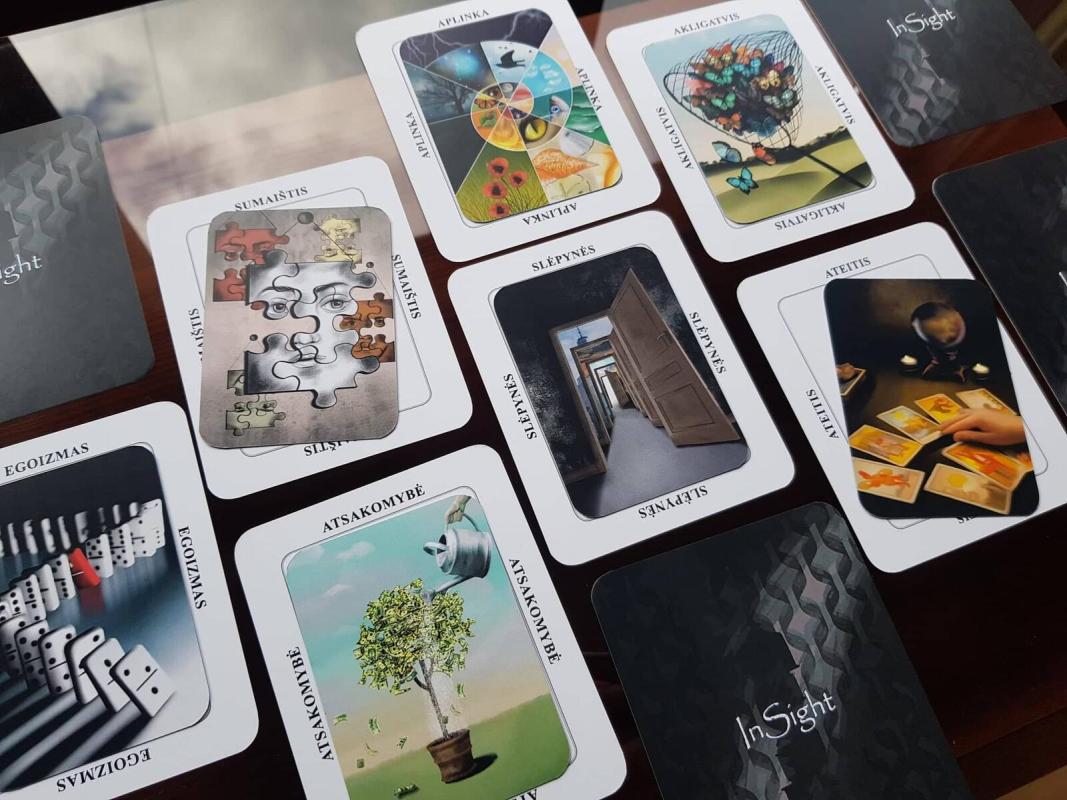 InSight – metaforinės asociatyvinės kortos - Reda Slavinskaitė, knyga 2