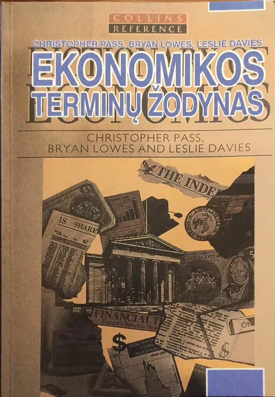 Ekonomikos terminų žodynas - Christopher Pass, knyga