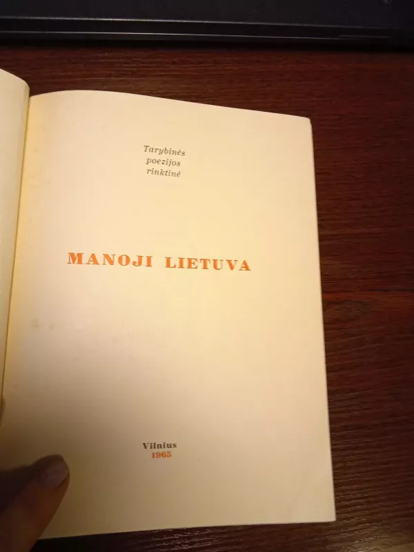 Manoji Lietuva - Vytautas Rudokas, knyga 3