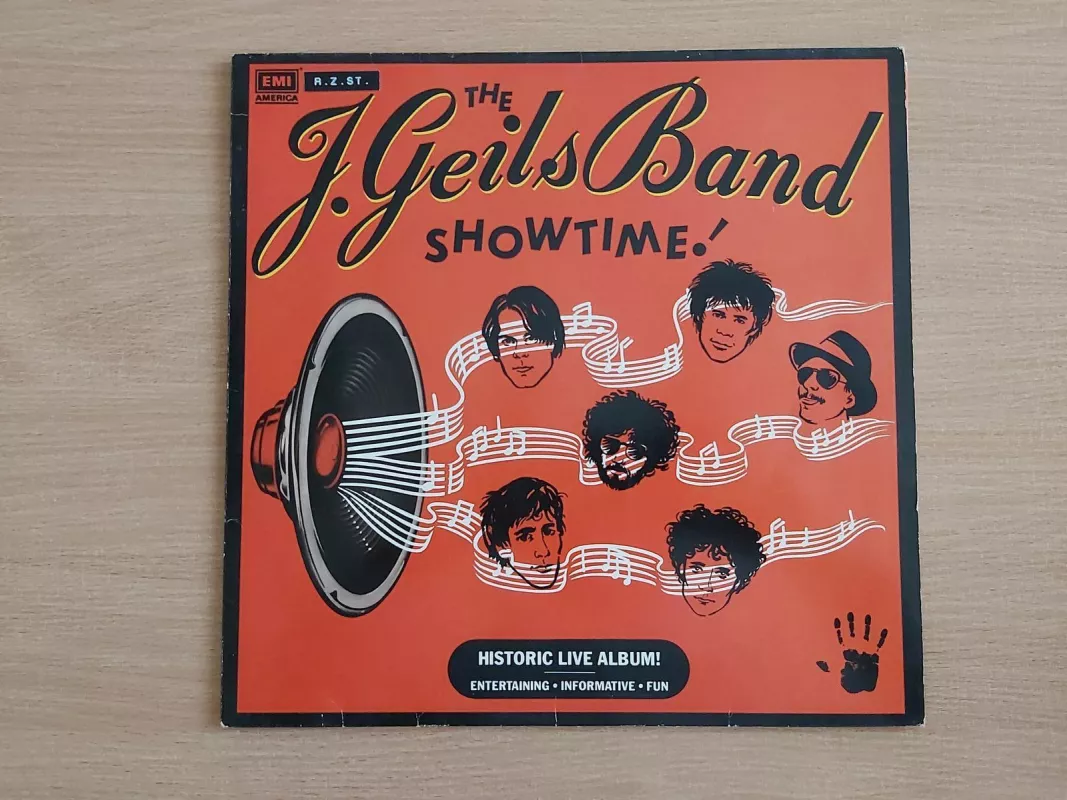 The J. Geils Band Showtime - Autorių Kolektyvas, plokštelė 3