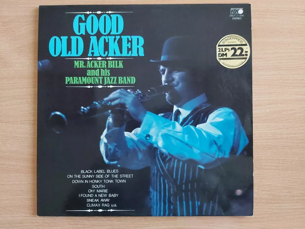Good old Acker - Acker Bilk And His Paramount Jazz Band, plokštelė 3