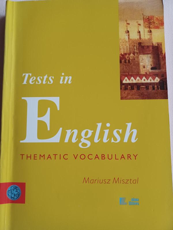 Tests in English. Thematic vocabulary - Mariusz Misztal, knyga 3