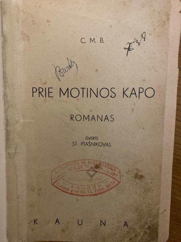 Prie motinos kapo - Autorių Kolektyvas, knyga 3
