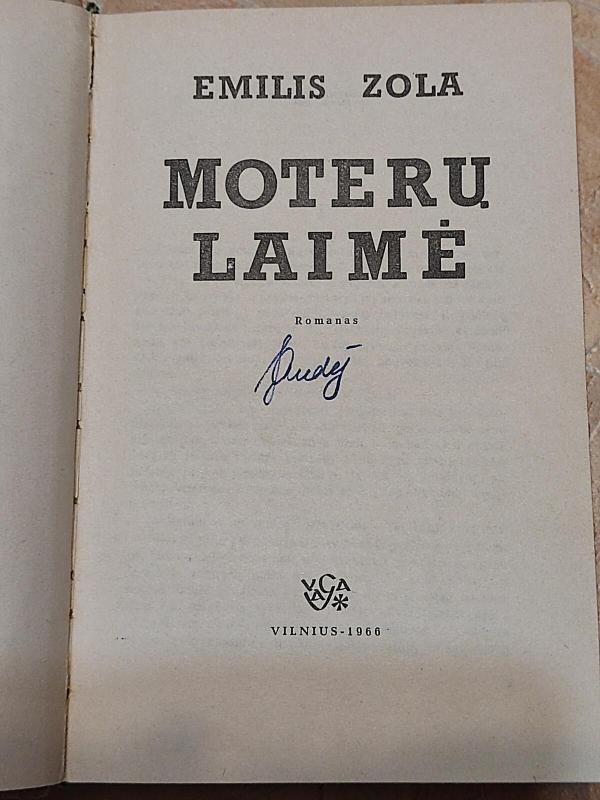 Moterų laimė - Emilis Zola, knyga 2