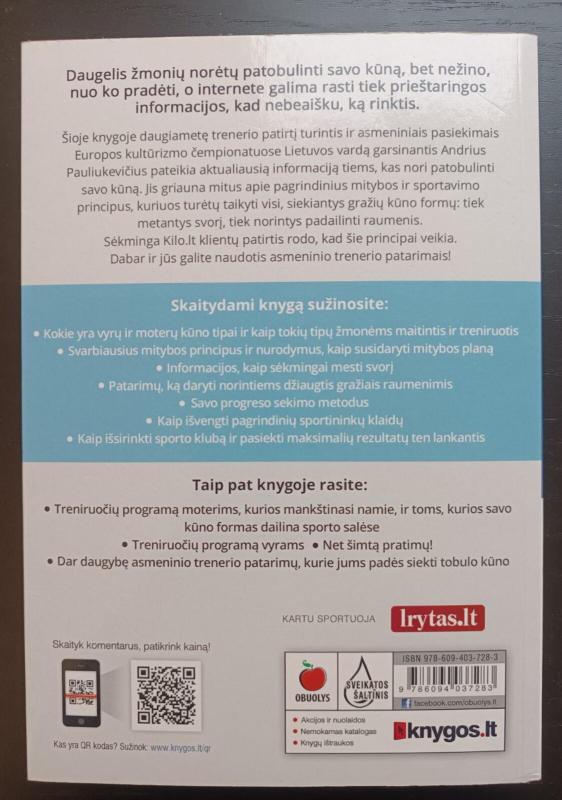 TOBULAS KŪNAS - Pauliukevicius Andrius, knyga 3