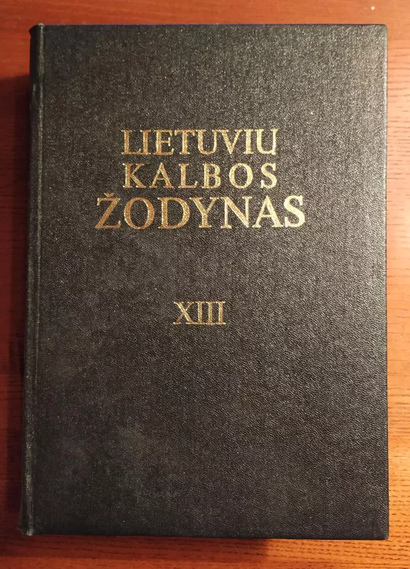 Lietuvių kalbos žodynas (XIII tomas) - Irena Ermanytė, knyga