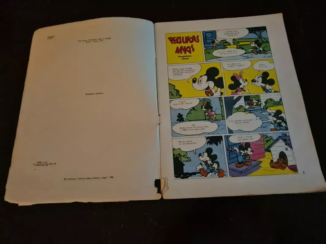 Ančiukas Donaldas, Peliukas Mikis ir kiti - Walt Disney, knyga 3