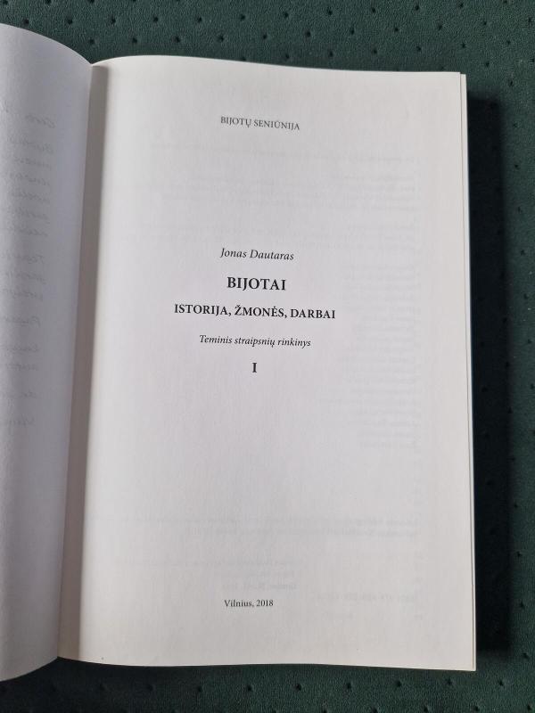 Bijotai - Jonas Dautaras, knyga 3