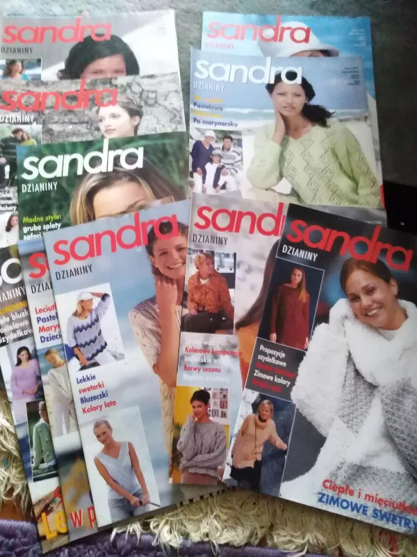 Sandra, 1996 m. Nr. 4 - Sandra Sandra, knyga