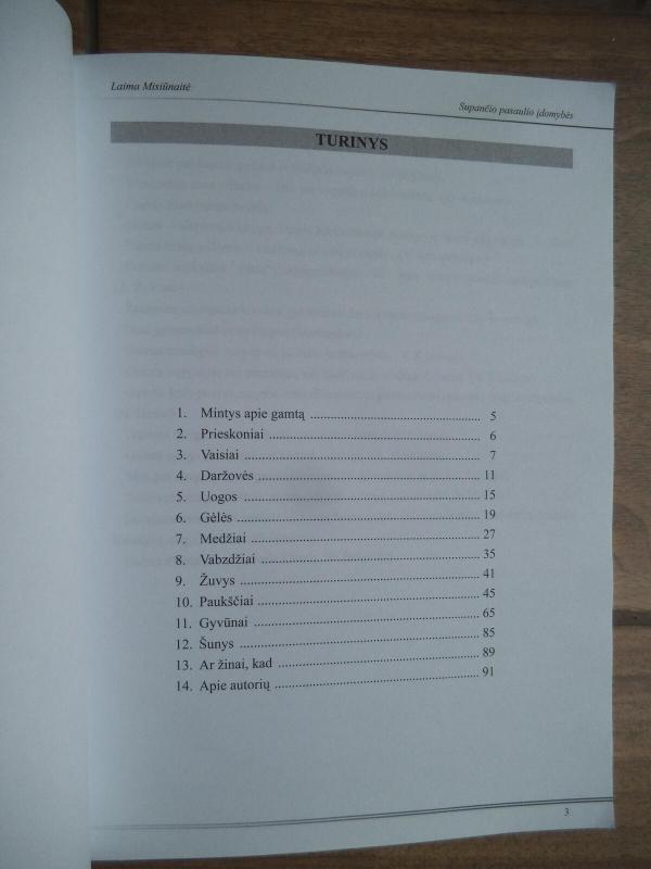 Supančio pasaulio įdomybės - Laima Misiūnaitė, knyga 3