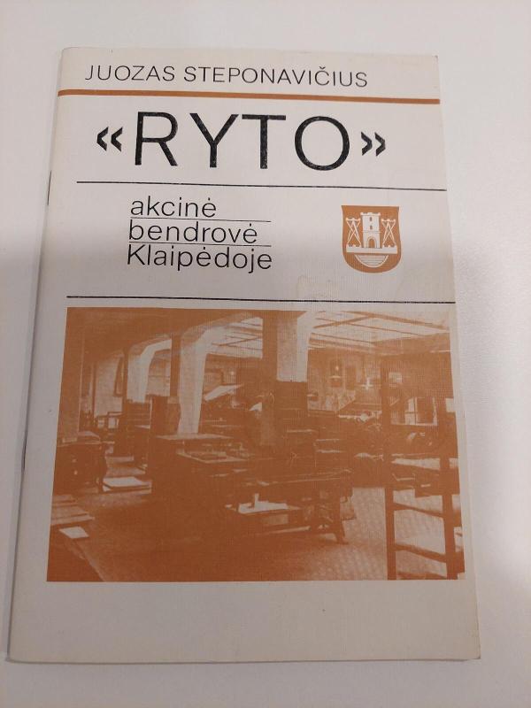 Ryto akcinė bendrovė Klaipėdoje - Juozas Steponavičius, knyga 2