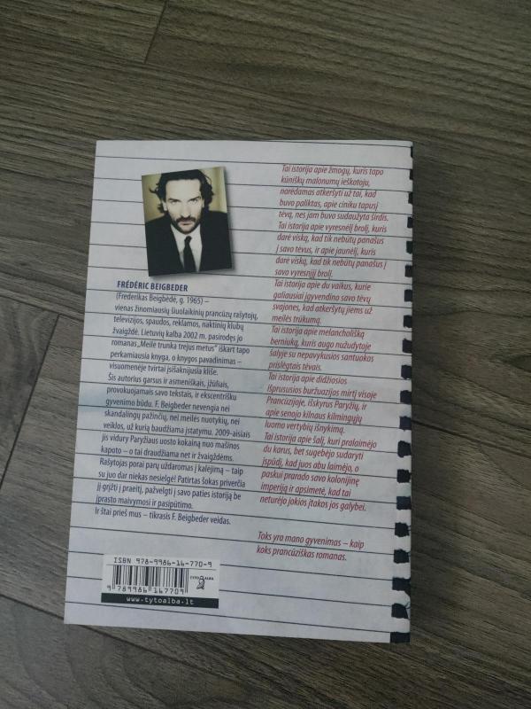 Prancūziškas romanas - Frederic Beigbeder, knyga 2