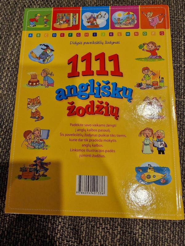 "1111 angliškų žodžių. Didysis paveikslėlių žodynas" - Autorių Kolektyvas, knyga 3