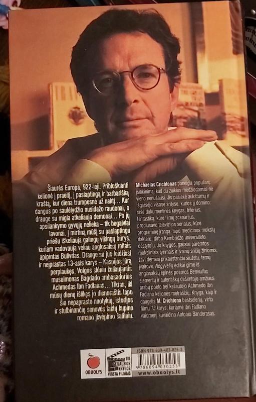 Negyvėlių ėdikai - Michael Crichton, knyga 2