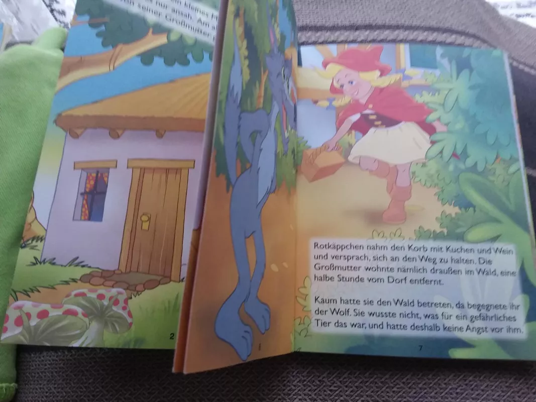 Mein allererstes Märchenbuch - Rotkäppchen - gebraucht - Gebrüder Grimm, knyga 3