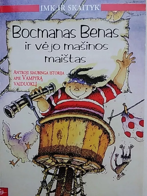 Bocmanas Benas ir vėjo mašinos maištas - V. French, C.  Fisher, knyga