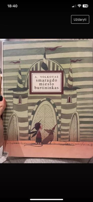 Smaragdo miesto burtininkas - Aleksandras Volkovas, knyga