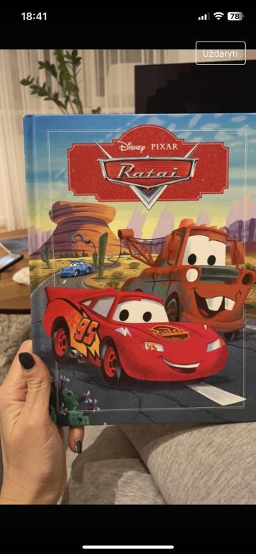 Ratai: mašinų pasaulis - Walt Disney, knyga