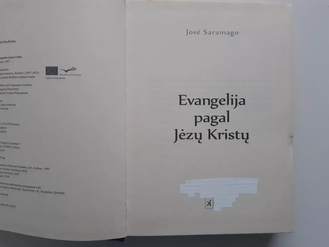 Evangelija pagal Jėzų Kristų - Jose Saramago, knyga 4