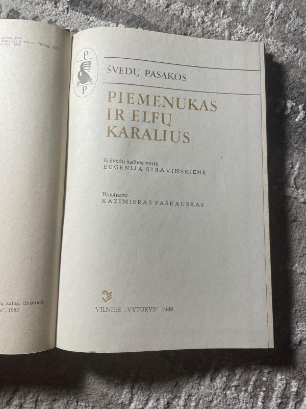 Piemenukas ir elfų karalius. Švedų pasakos - Autorių Kolektyvas, knyga 2