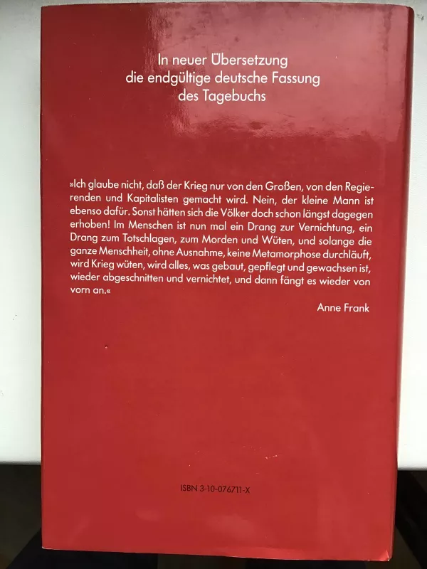 Anne Frank Tagebuch - Otto H. Frank Miriam Pressler, knyga 2