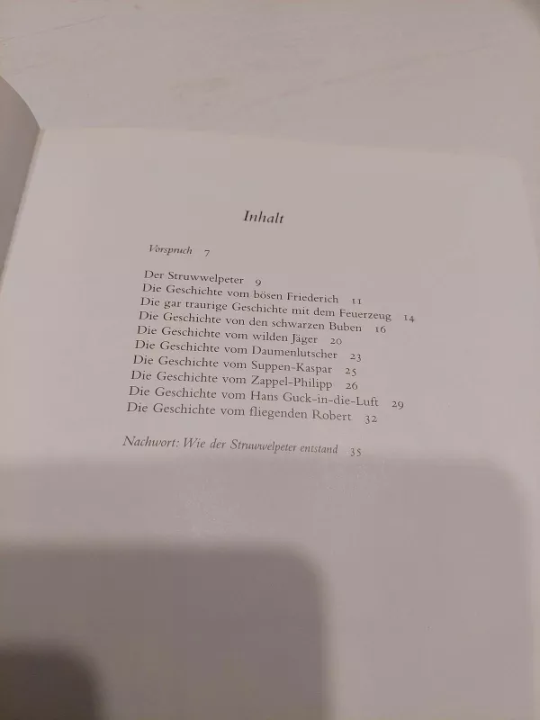 Der Strummelpeter - Heinrich Hoffmann, knyga 4