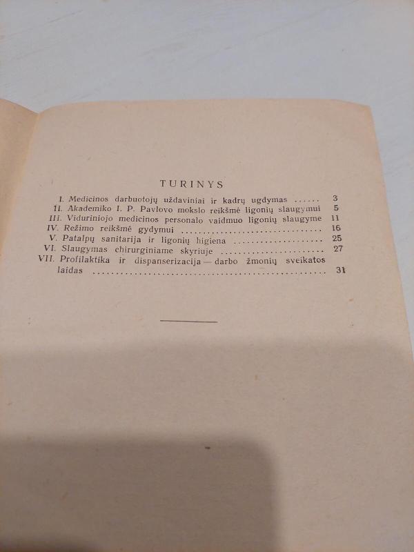 Ligonių slaugymo principai - J. Jaržemskas, knyga 3