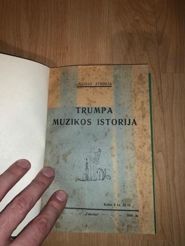 Trumpa muzikos istorija - Juozas Strolia, knyga 3