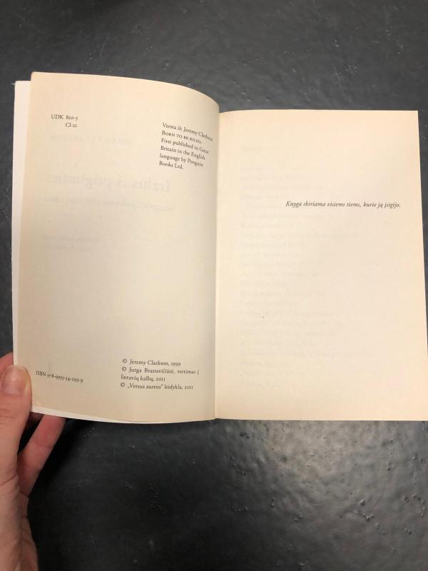 Irzlus iš prigimties - Jeremy Clarkson, knyga 2