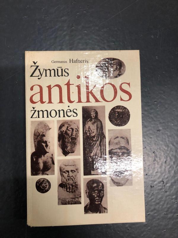 Žymūs antikos žmonės - Germanas Hafneris, knyga 3