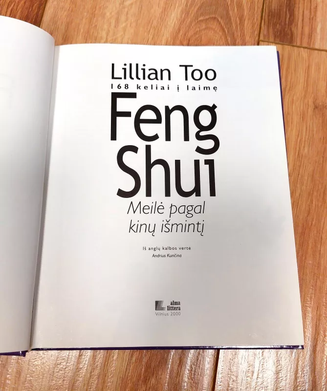 Feng shui: meilė pagal kinų išmintį - Lillian Too, knyga 5