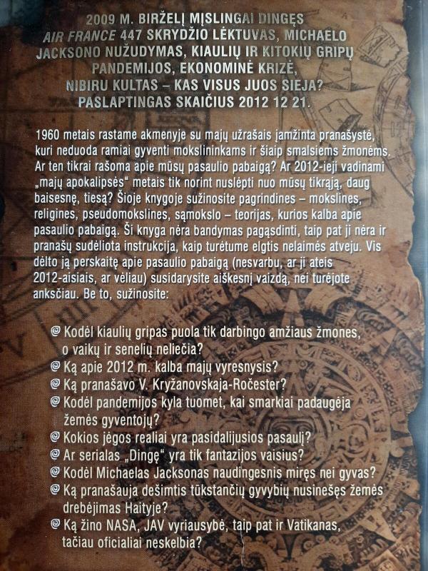 2012: Artėjanti pasaulio pabaiga? - Mindaugas Peleckis, knyga 4
