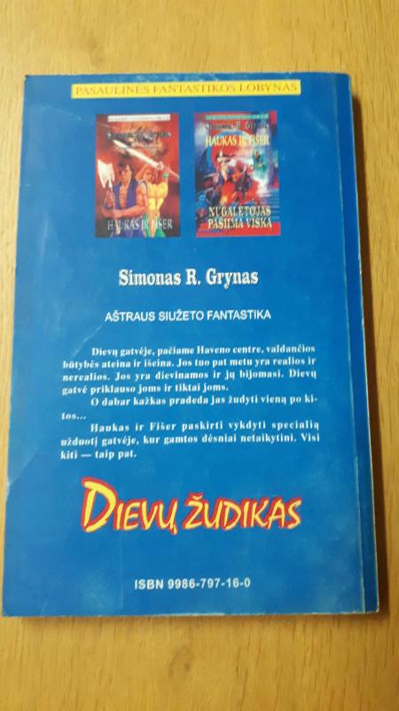 Dievų žudikas - Simonas R. Grynas, knyga