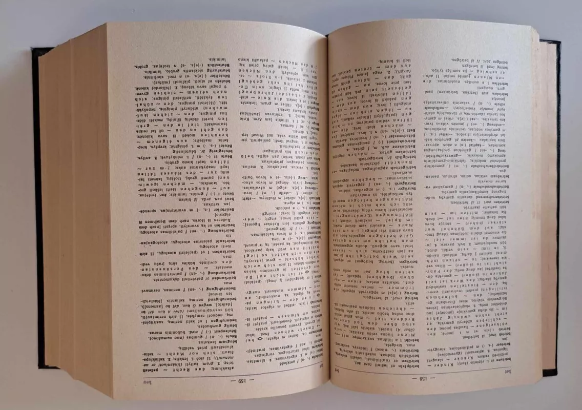 Vokiečių-lietuvių kalbų žodynas - D. Šlapoberskis, knyga 4