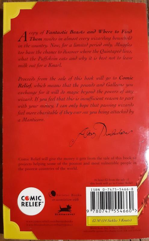 Fantastic Beasts and Where to Find  Them - Rowling J. K., knyga 3