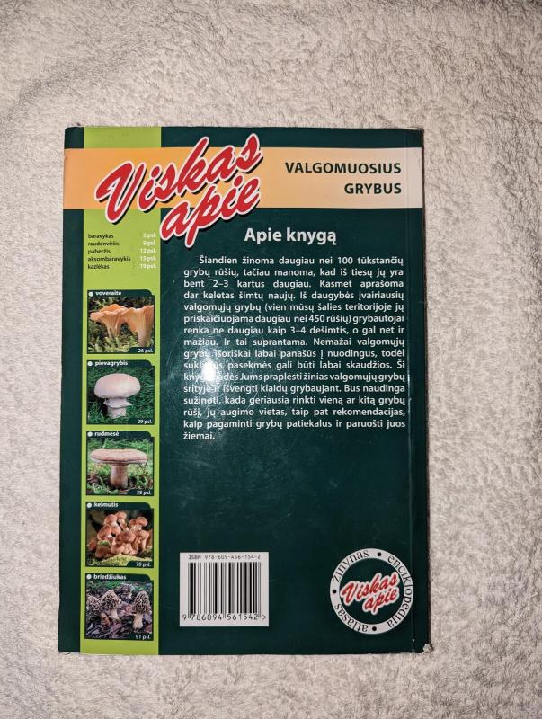Viskas apie valgomuosius grybus - Autorių Kolektyvas, knyga 3